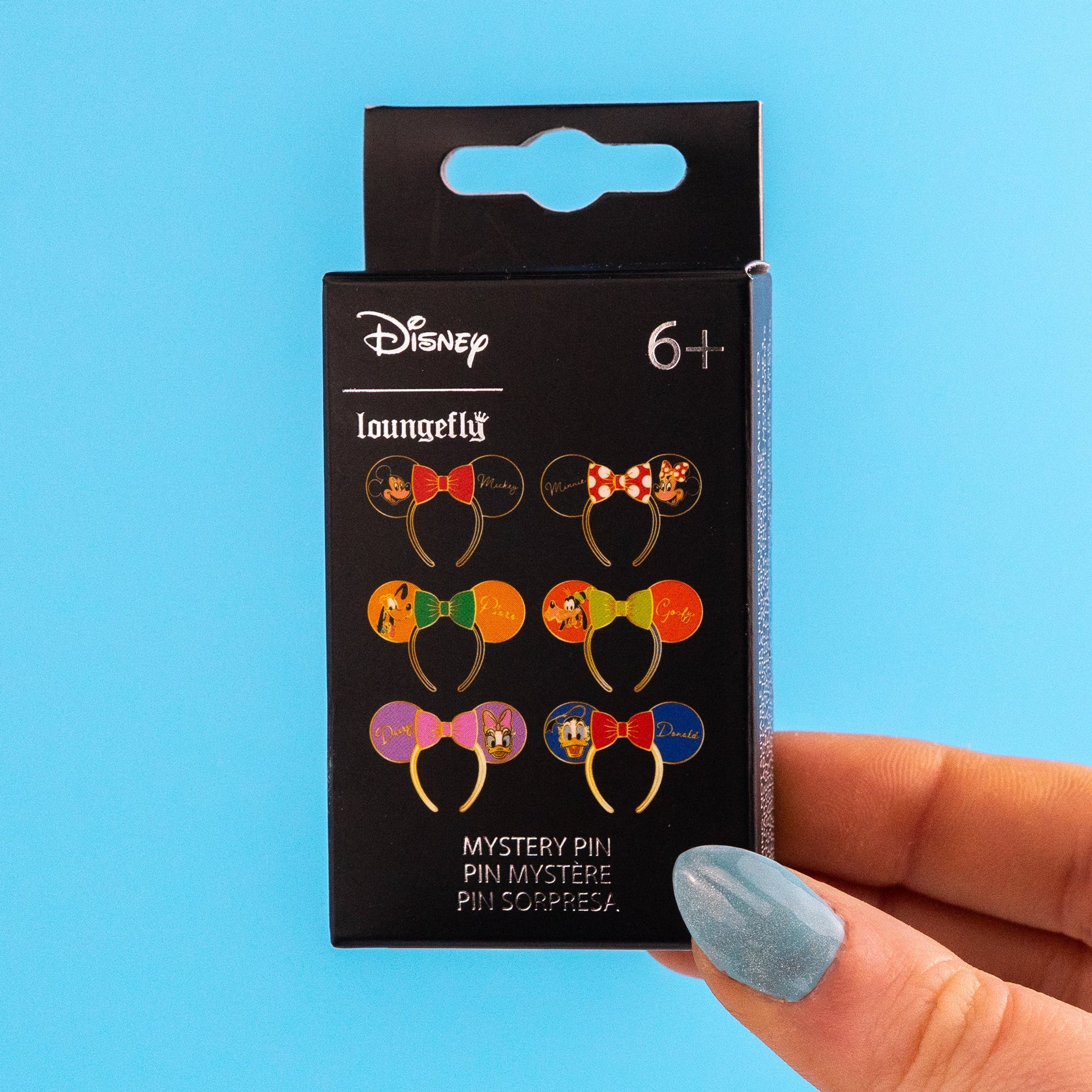 Loungefly x Disney Mickey and Friends Ears Headband Blind Box Mystery Pin - GeekCore