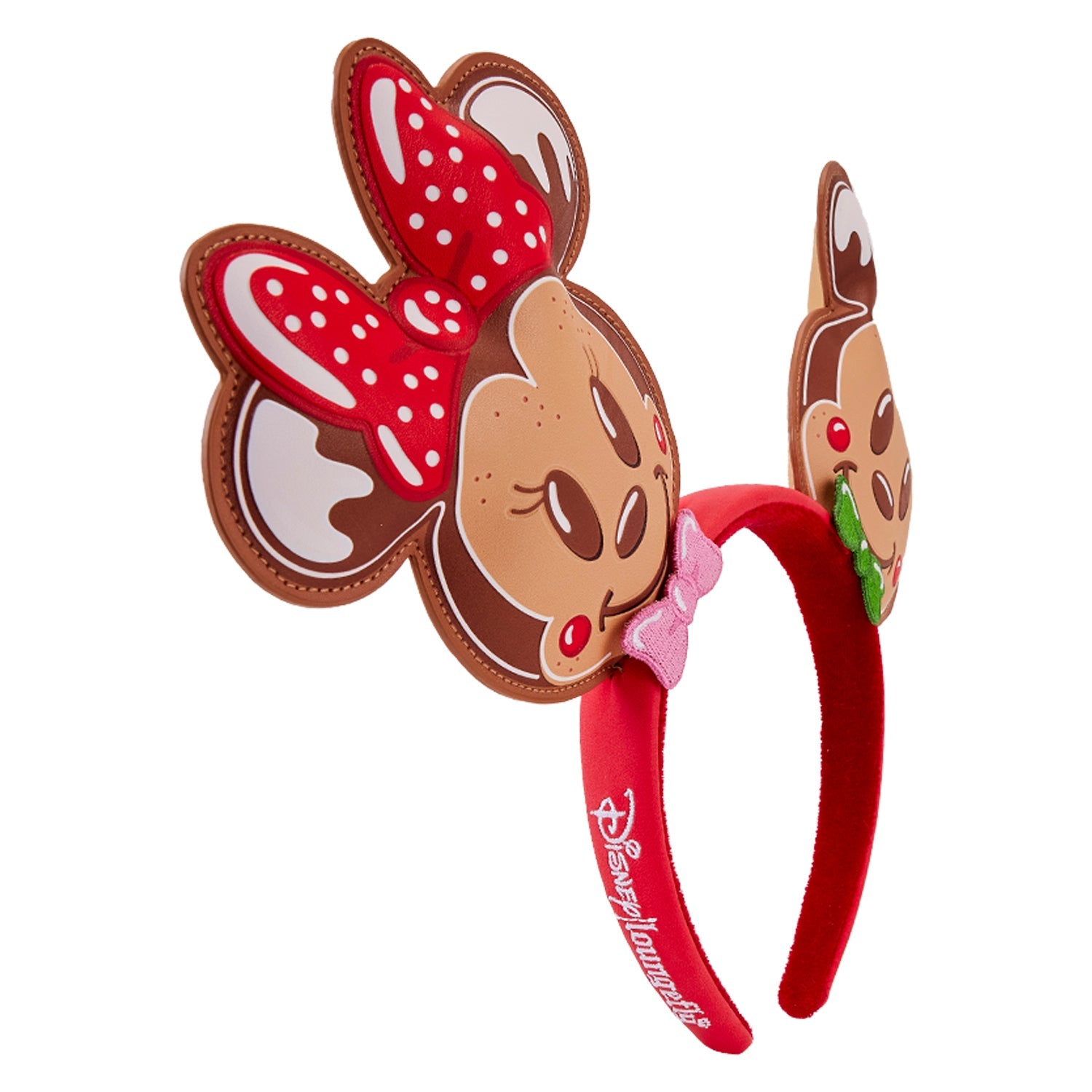 Loungefly x Disney Mickey and Friends Gingerbread Cookie AOP Ear Holder Mini Backpack - GeekCore