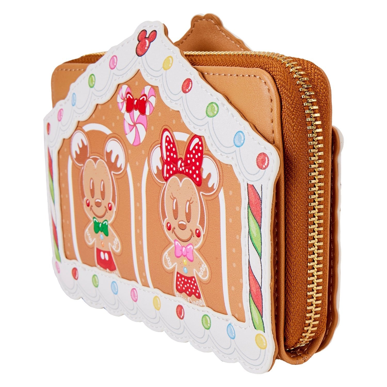 Loungefly x Disney Mickey and Friends Gingerbread House Wallet - GeekCore