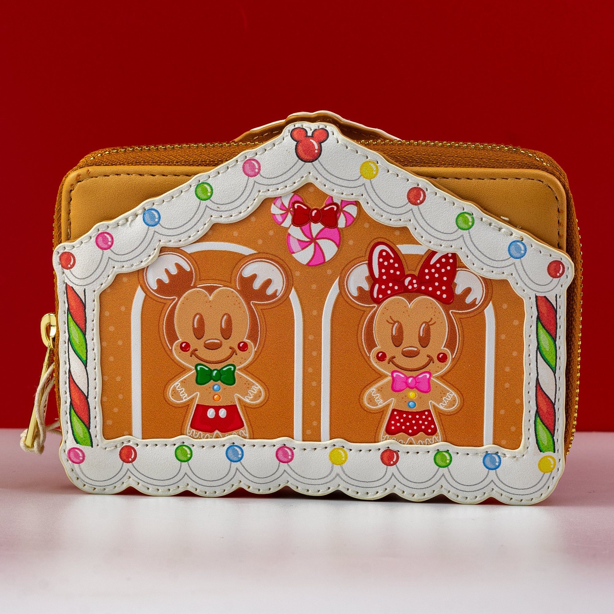 Loungefly x Disney Mickey and Friends Gingerbread House Wallet - GeekCore