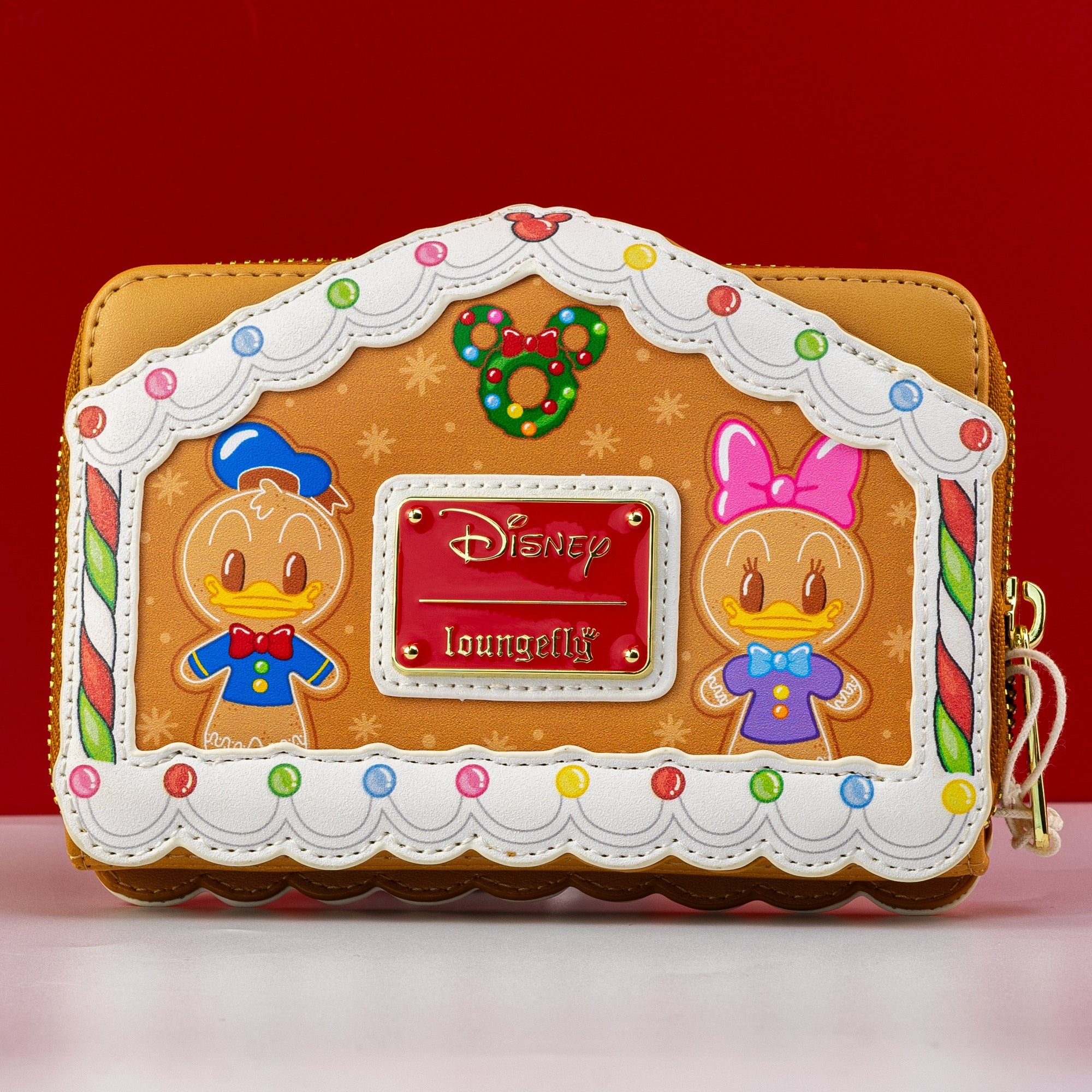 Loungefly x Disney Mickey and Friends Gingerbread House Wallet - GeekCore