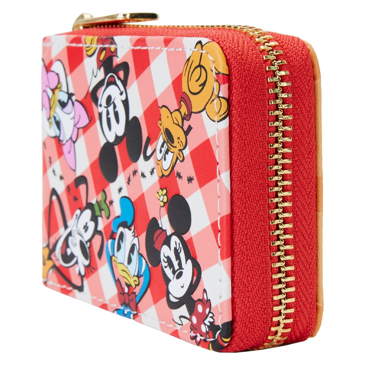 Loungefly x Disney Mickey and Friends Picnic Accordion Wallet - GeekCore