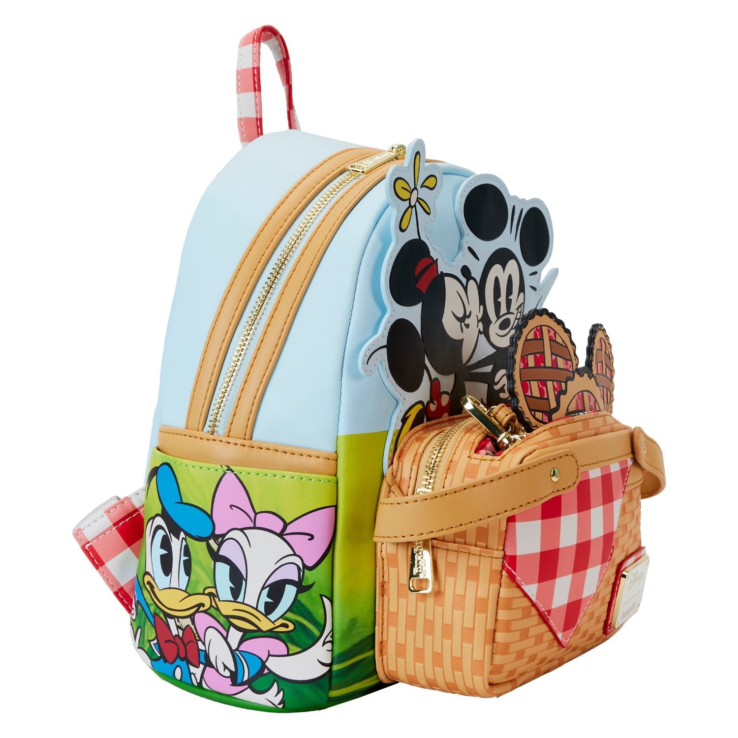 Loungefly x Disney Mickey and Friends Picnic Mini Backpack - GeekCore