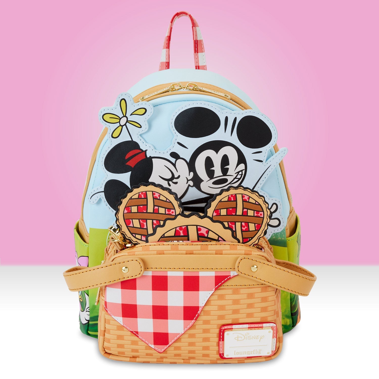 Loungefly x Disney Mickey and Friends Picnic Mini Backpack - GeekCore