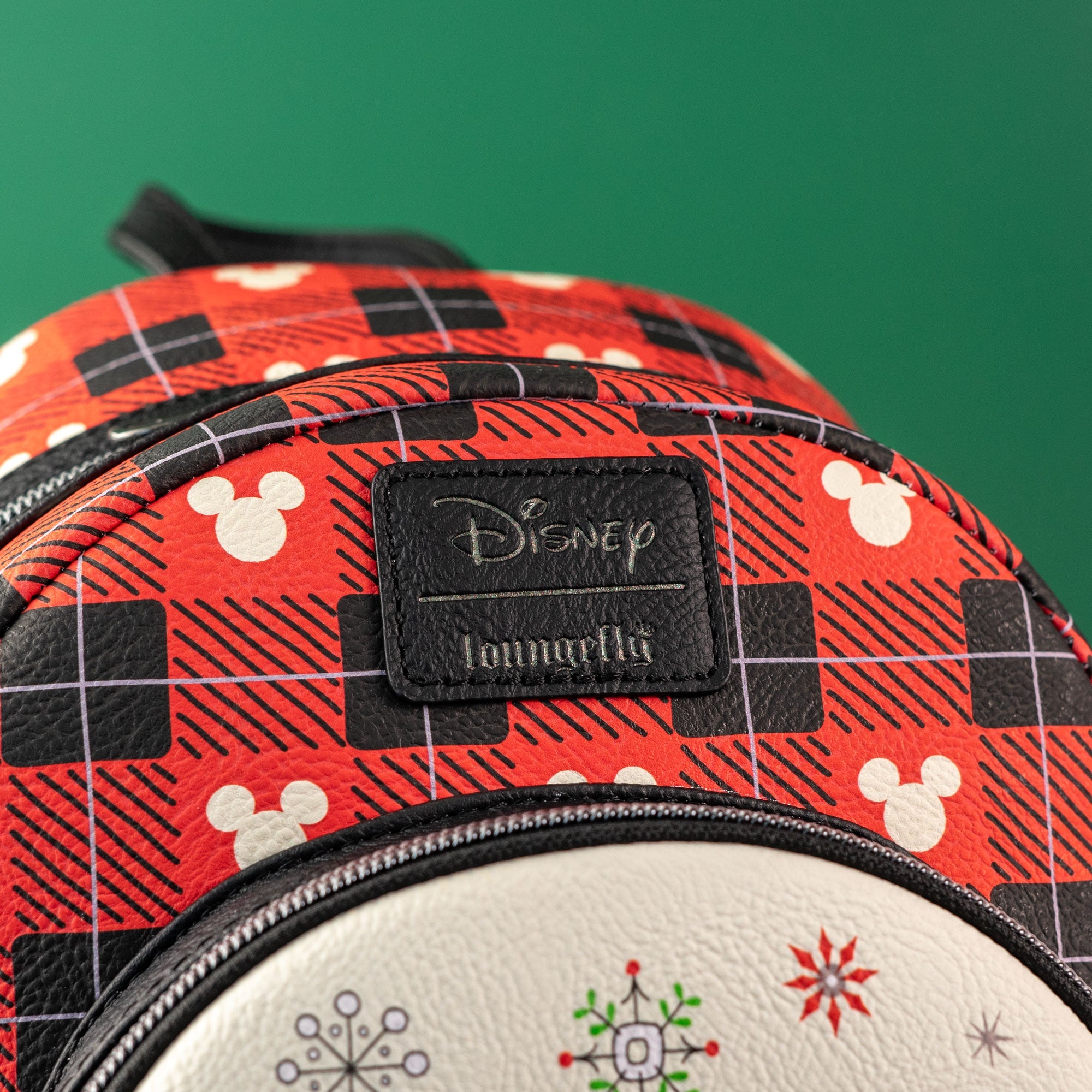 Loungefly x Disney Mickey and Minnie Christmas Sleigh Mini Backpack - GeekCore