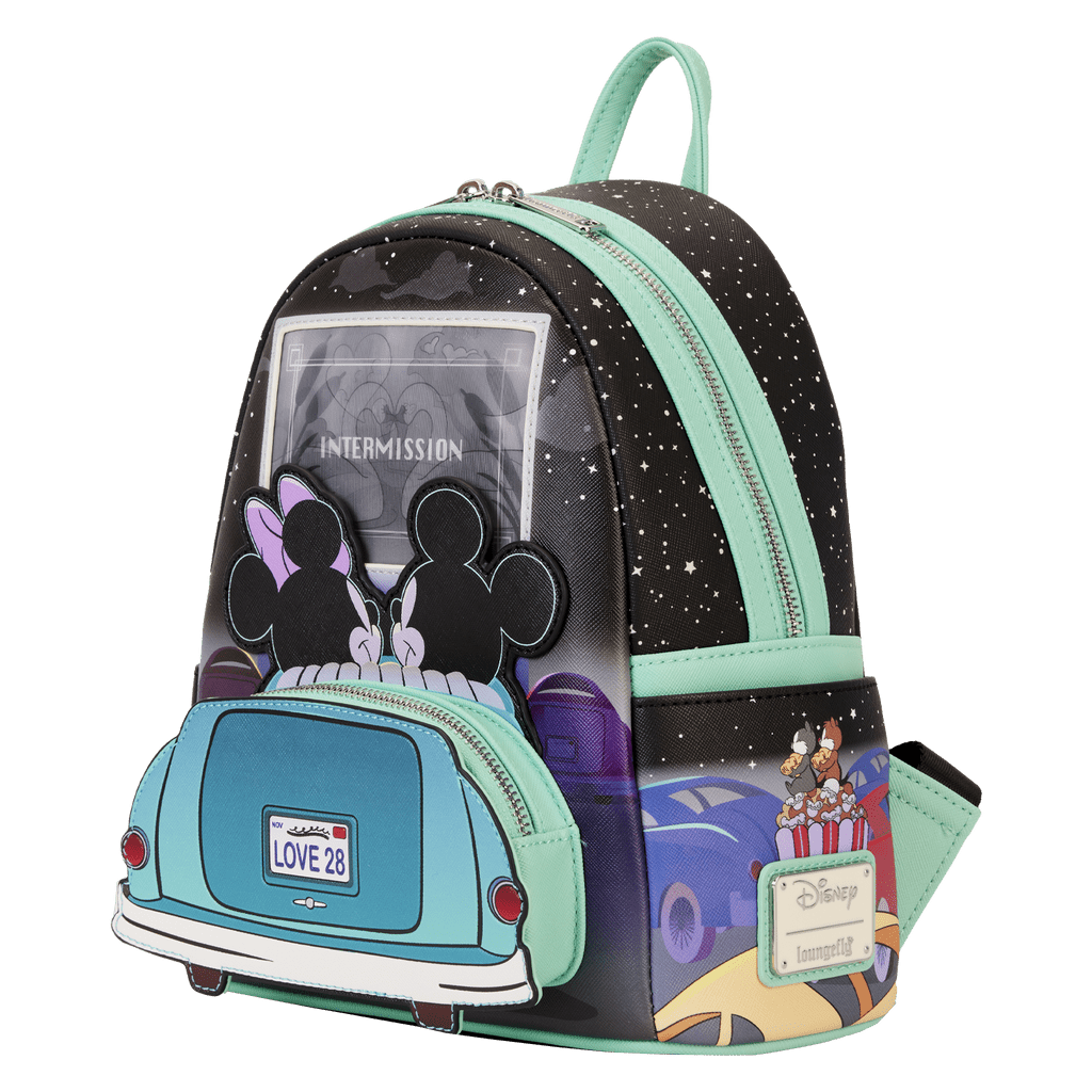 Loungefly X Disney Mickey And Minnie Date Night Drive - In Mini Backpack - GeekCore