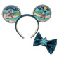 Loungefly x Disney Mickey and Minnie Holiday Ear Headband - GeekCore