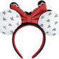 Loungefly x Disney Mickey and Minnie Mouse Heart Headband - GeekCore