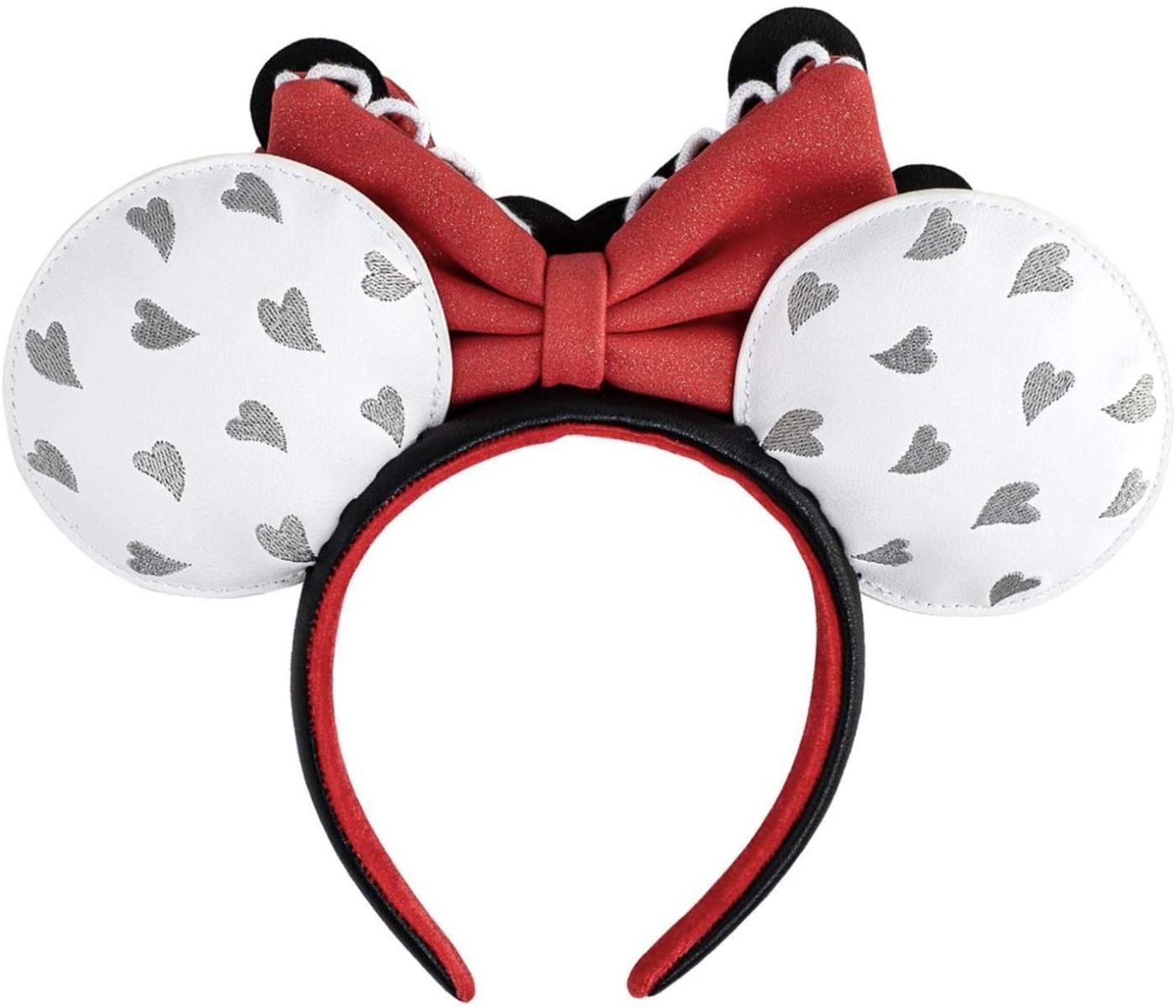 Loungefly x Disney Mickey and Minnie Mouse Heart Headband - GeekCore