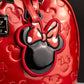 Loungefly x Disney Mickey and Minnie Mouse Red Embossed Silhouettes Tote Bag - GeekCore
