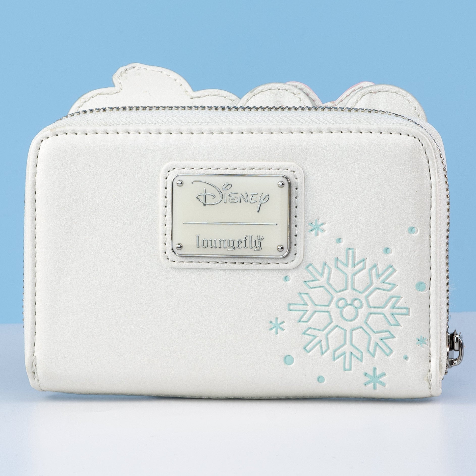 Loungefly x Disney Mickey and Minnie Pastel Snowman Wallet - GeekCore