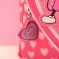 Loungefly x Disney Mickey and Minnie Pink Valentines Mini Backpack - GeekCore
