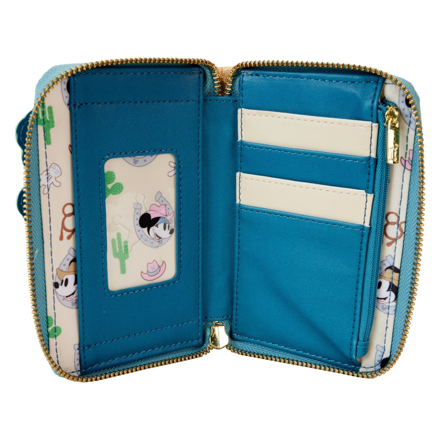 Loungefly x Disney Mickey And Minnie Western Wallet - GeekCore