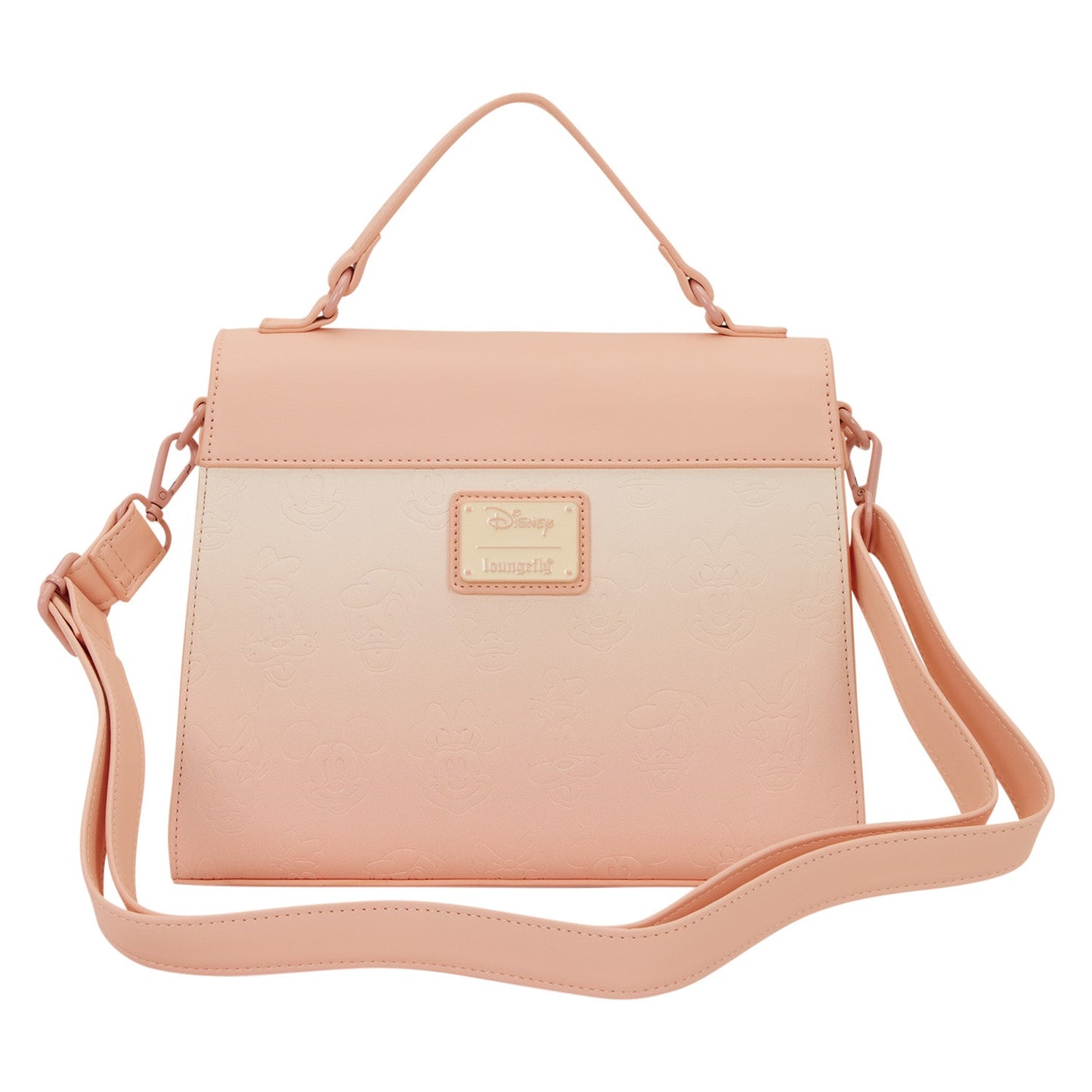 Loungefly x Disney Mickey & Friends All - Over Debossed Crossbody Bag - GeekCore