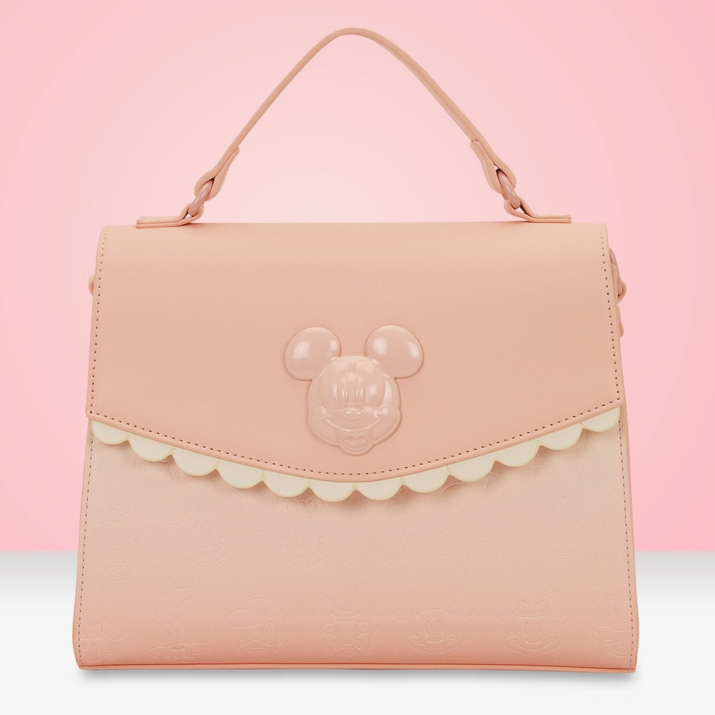 Loungefly x Disney Mickey & Friends All - Over Debossed Crossbody Bag - GeekCore