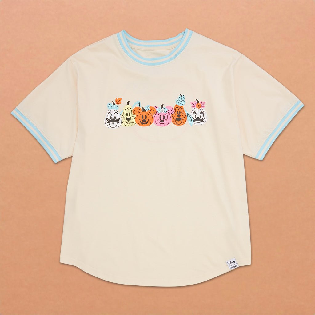 Loungefly x Disney Mickey & Friends Halloween Sporty Tee - GeekCore