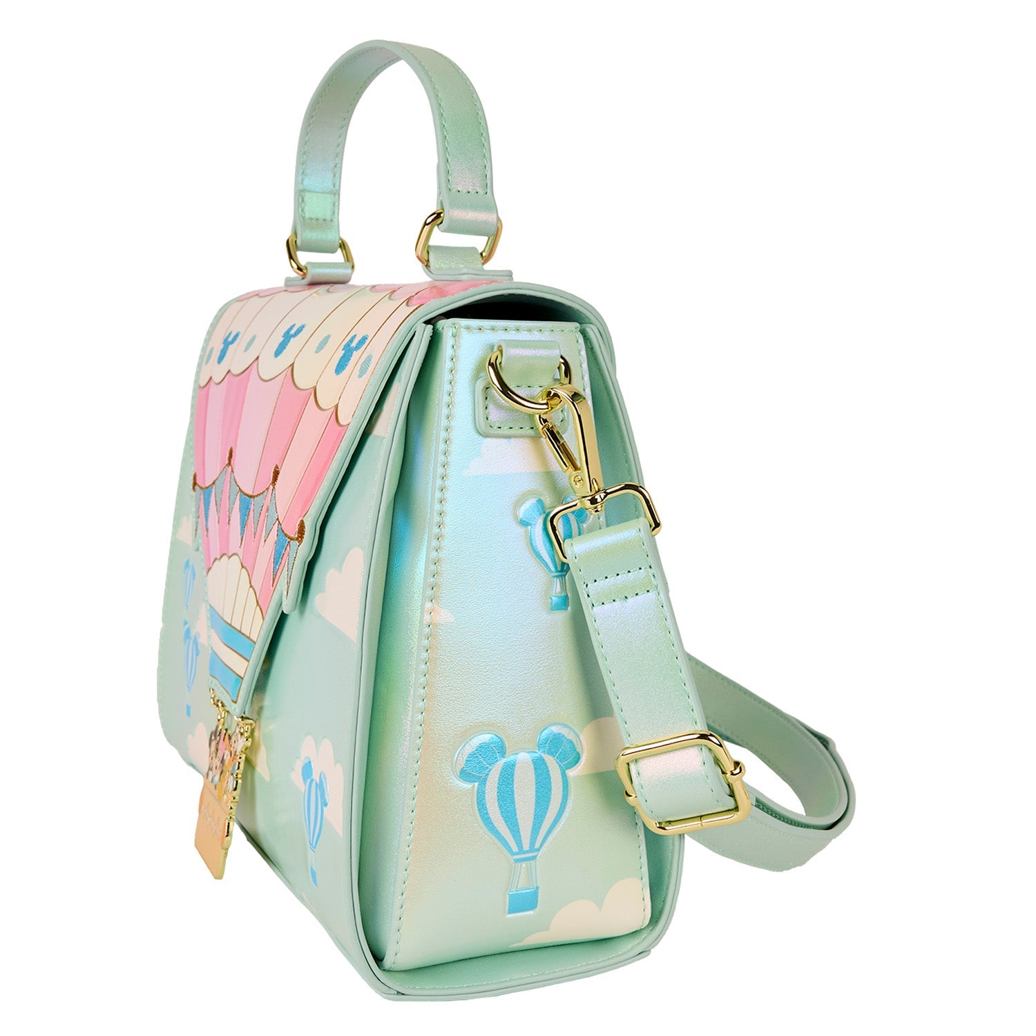 Loungefly x Disney Mickey & Friends Hot Air Balloon Crossbody Bag - GeekCore