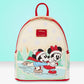 Loungefly x Disney Mickey & Friends Ice Skating Mini Backpack with Headband Holder - GeekCore