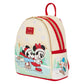 Loungefly x Disney Mickey & Friends Ice Skating Mini Backpack with Headband Holder - GeekCore
