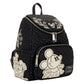 Loungefly x Disney Mickey & Friends Quilted Floral Mini Backpack - GeekCore