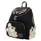 Loungefly x Disney Mickey & Friends Quilted Floral Mini Backpack - GeekCore