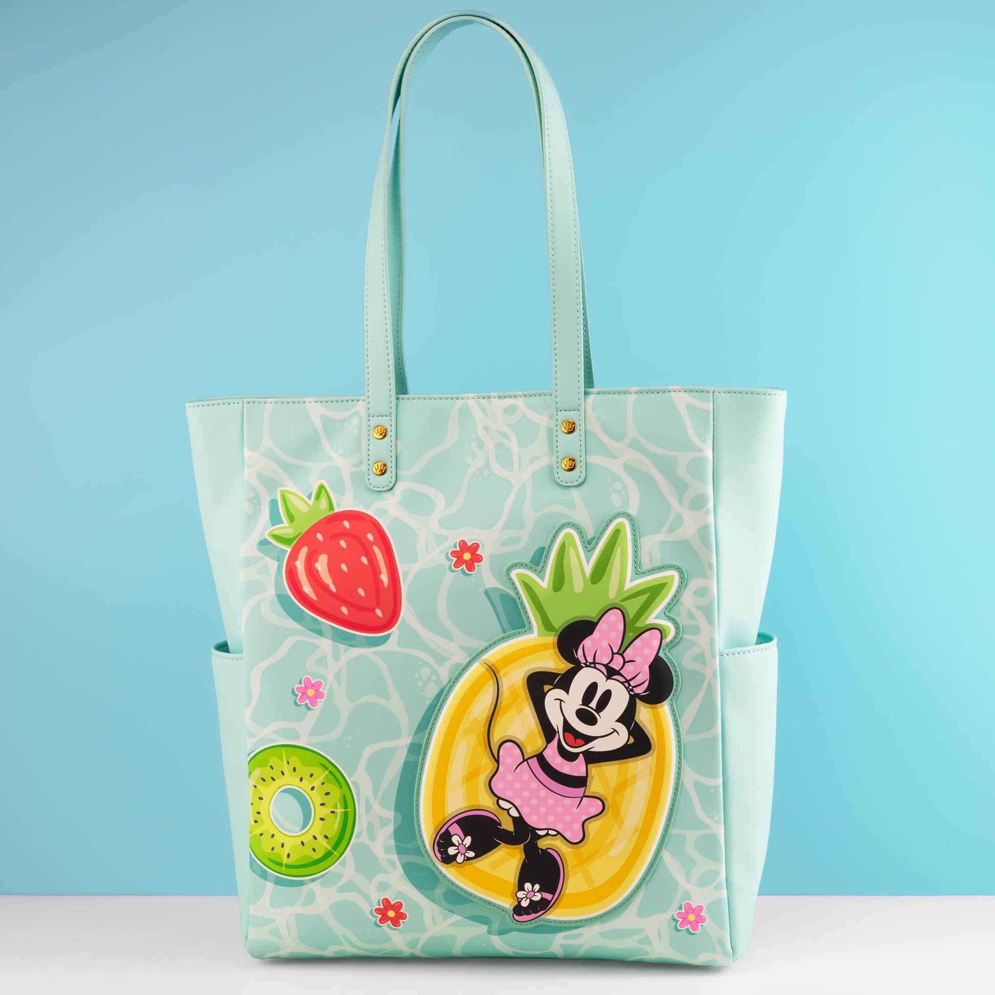Loungefly x Disney Mickey & Minnie Beach Fun Tote Bag - GeekCore