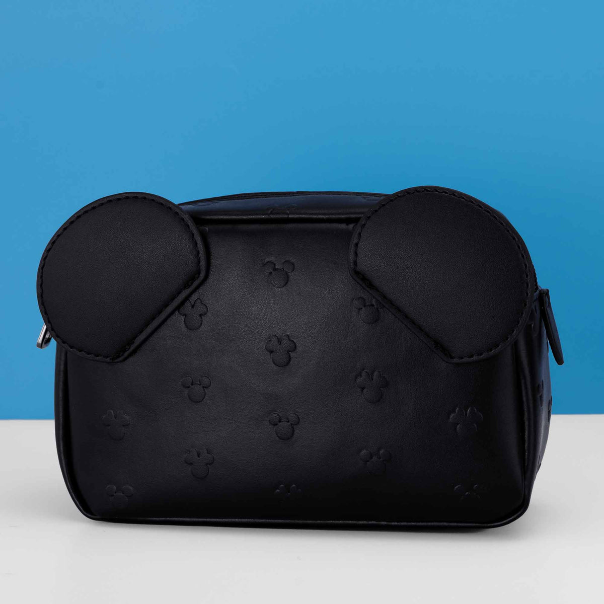 Loungefly x Disney Mickey & Minnie Debossed AOP Cosmetic Bag - GeekCore