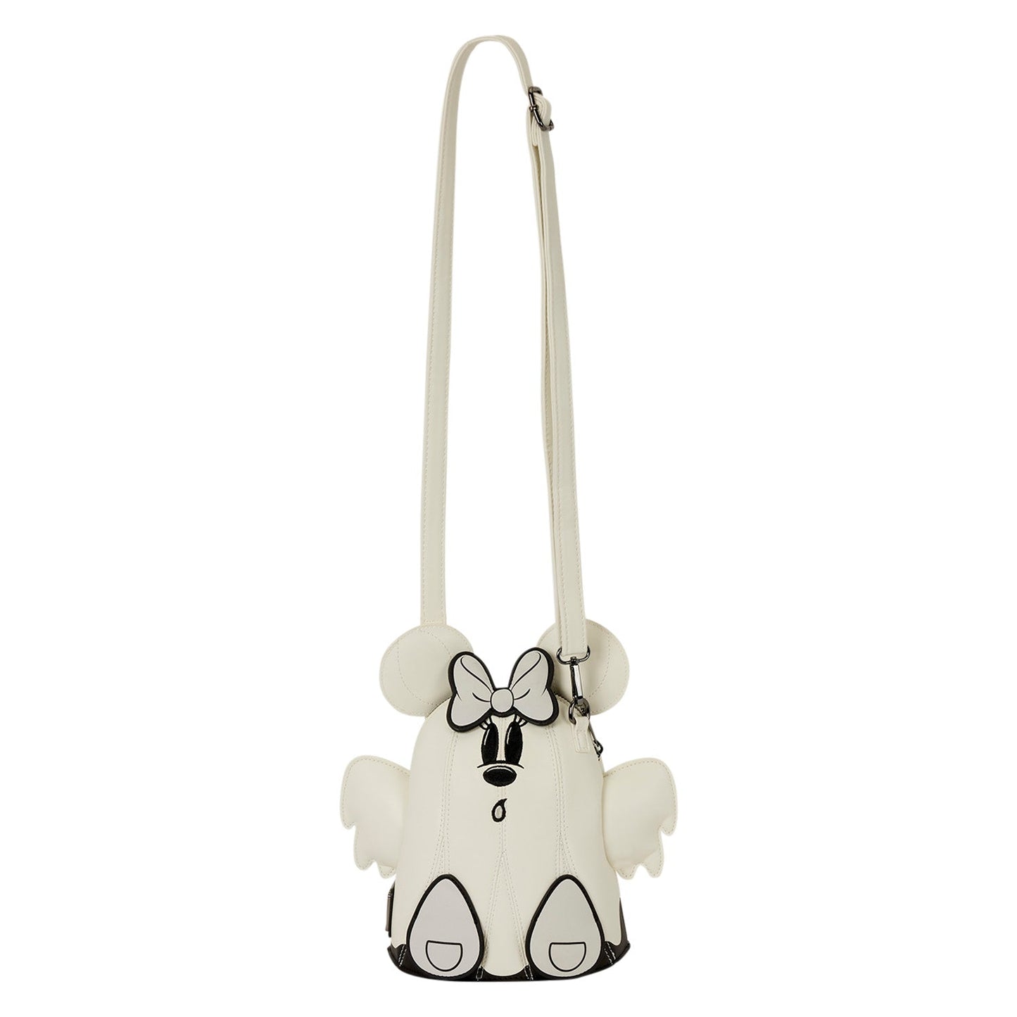 Loungefly x Disney Mickey & Minnie Ghost Glow Figural Crossbody Bag - GeekCore