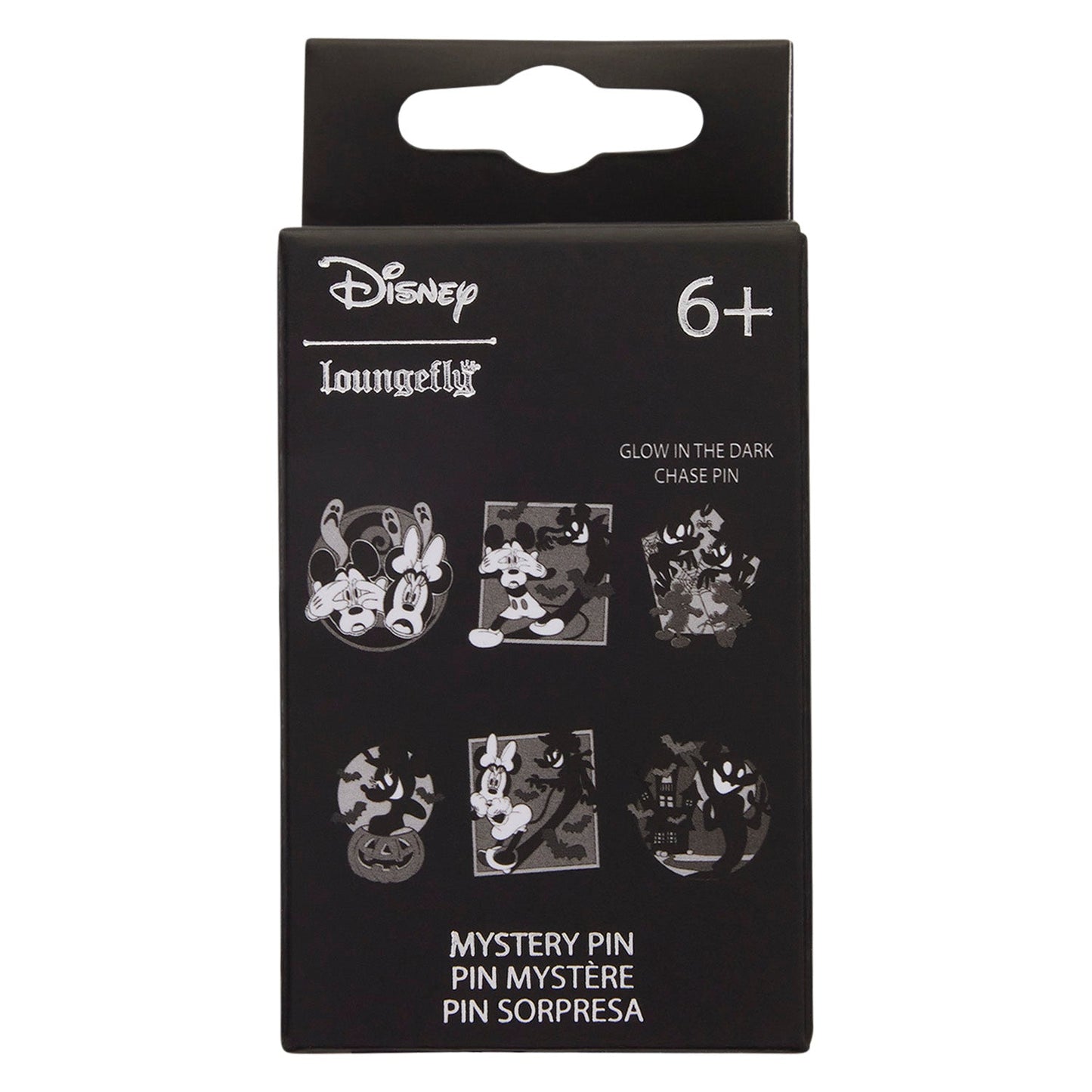 Loungefly x Disney Mickey & Minnie Ghost Mystery Box Pin - GeekCore
