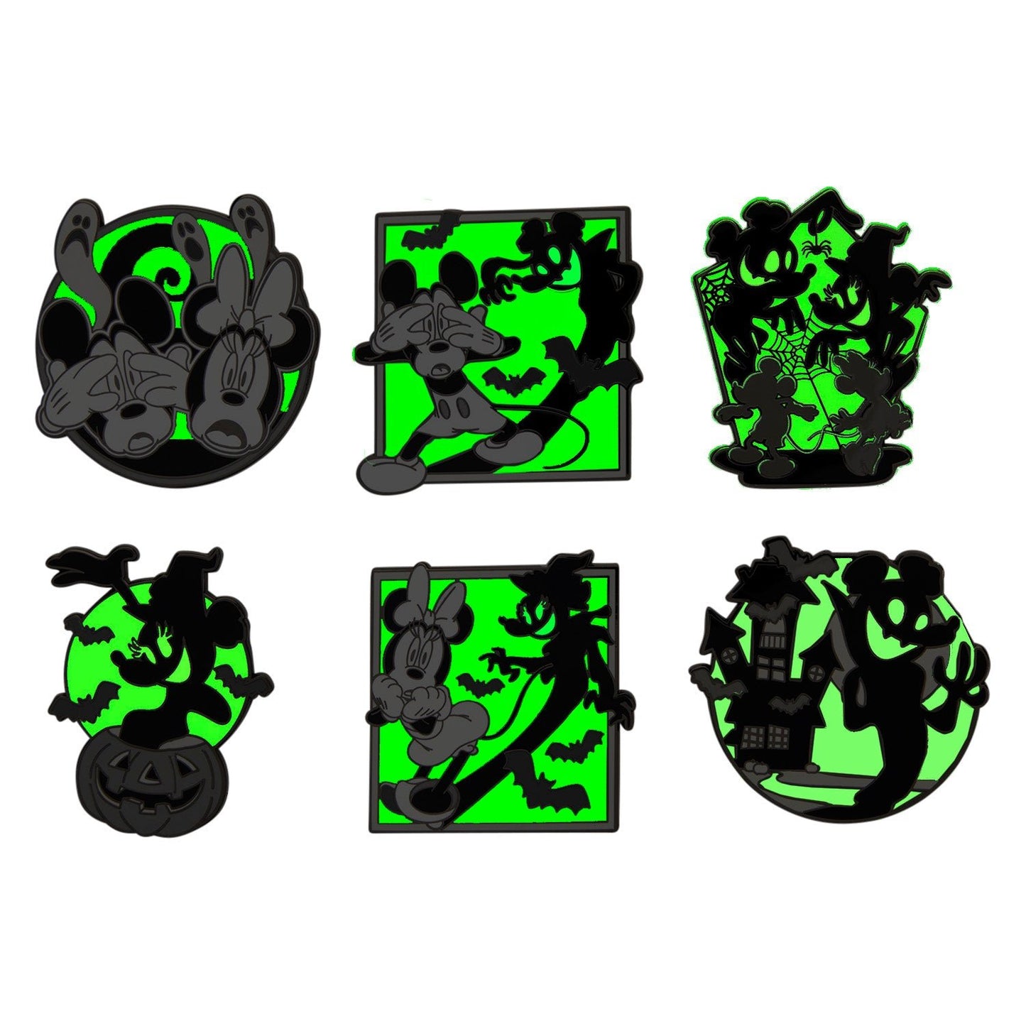 Loungefly x Disney Mickey & Minnie Ghost Mystery Box Pin - GeekCore