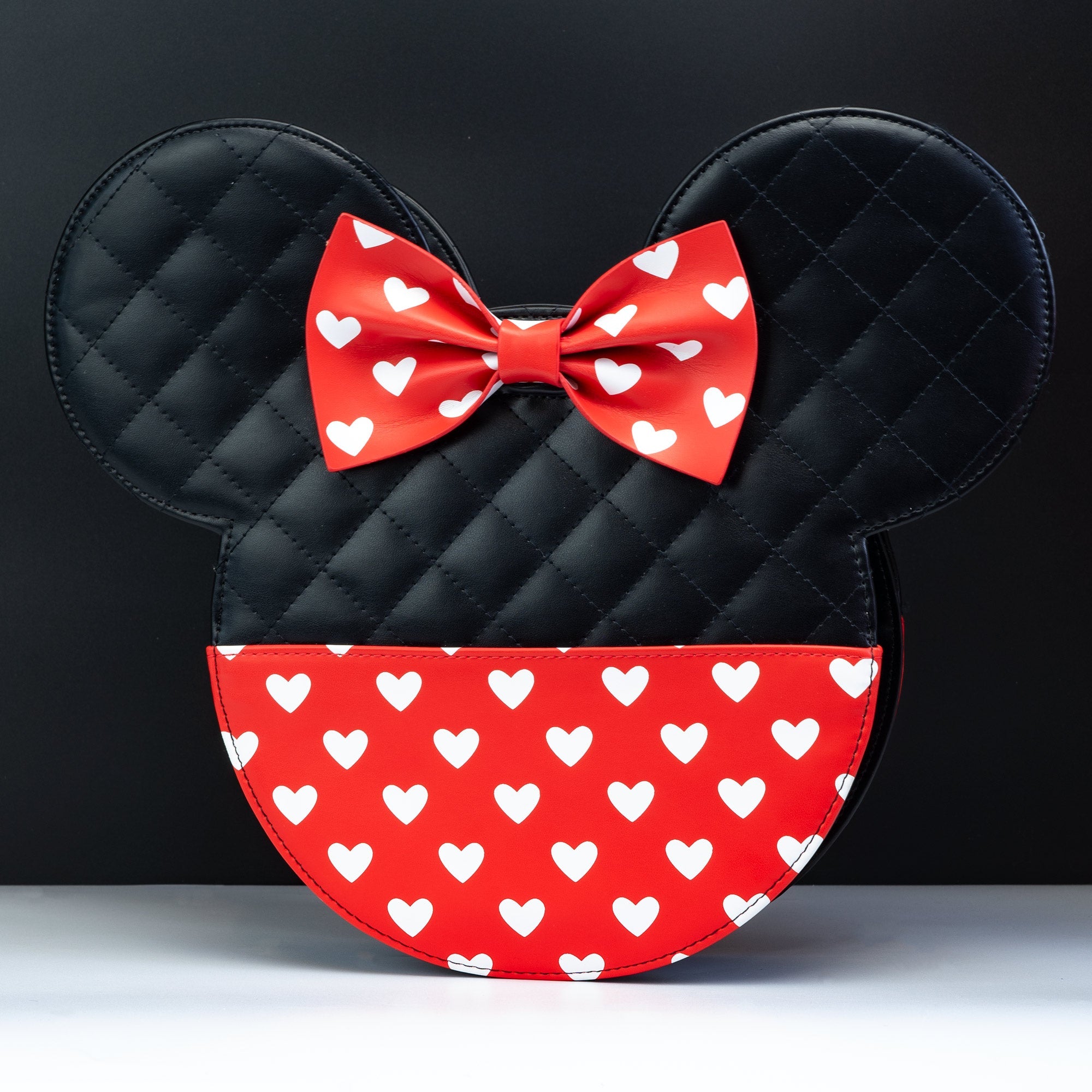 Loungefly x Disney Mickey Minnie Mouse Valentines Reversible Crossbody Bag - GeekCore