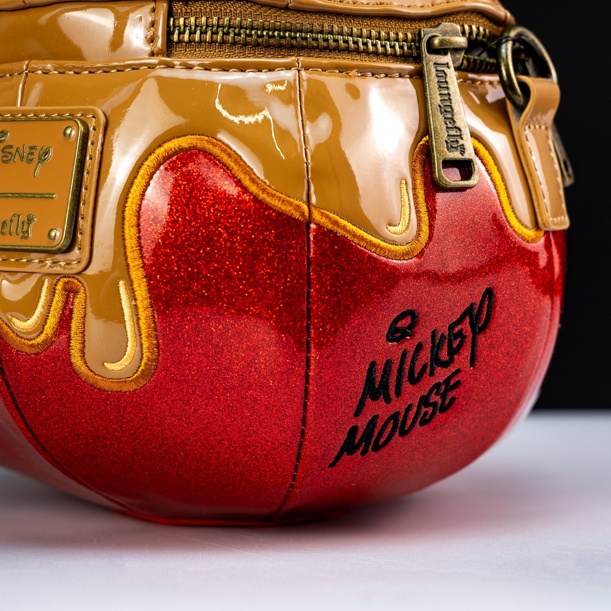 Loungefly x Disney Mickey Mouse Candy Apple Crossbody Bag - GeekCore