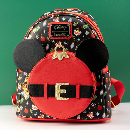 Loungefly x Disney Mickey Mouse Christmas Ornament Mini Backpack - GeekCore