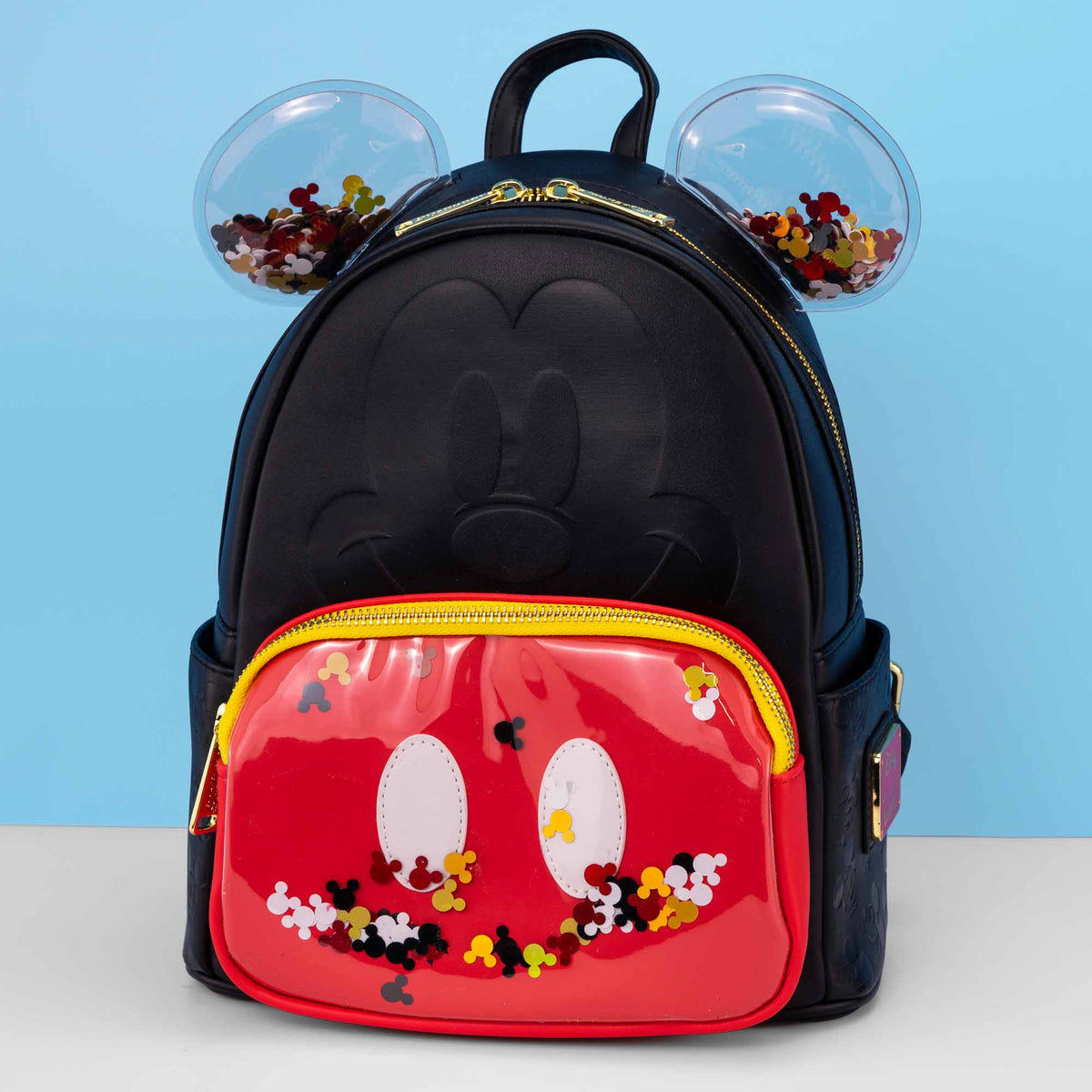 Loungefly x Disney Mickey Mouse Confetti Cosplay Mini Backpack - GeekCore