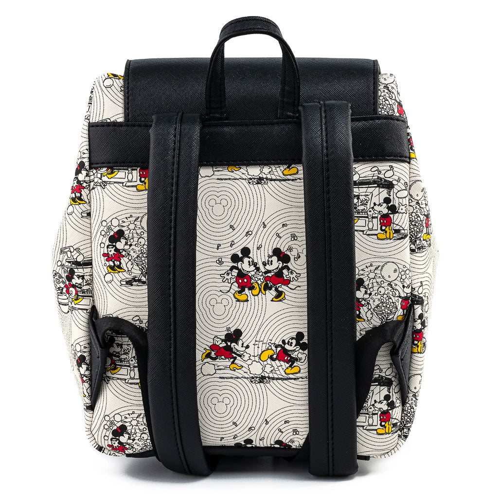 Loungefly x Disney Mickey Mouse Hardware Bow Backpack - GeekCore