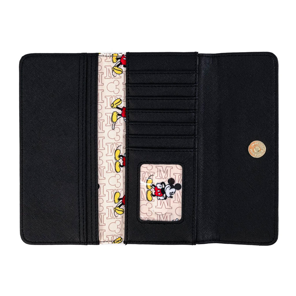 Loungefly x Disney Mickey Mouse Hardware Flap Purse - GeekCore
