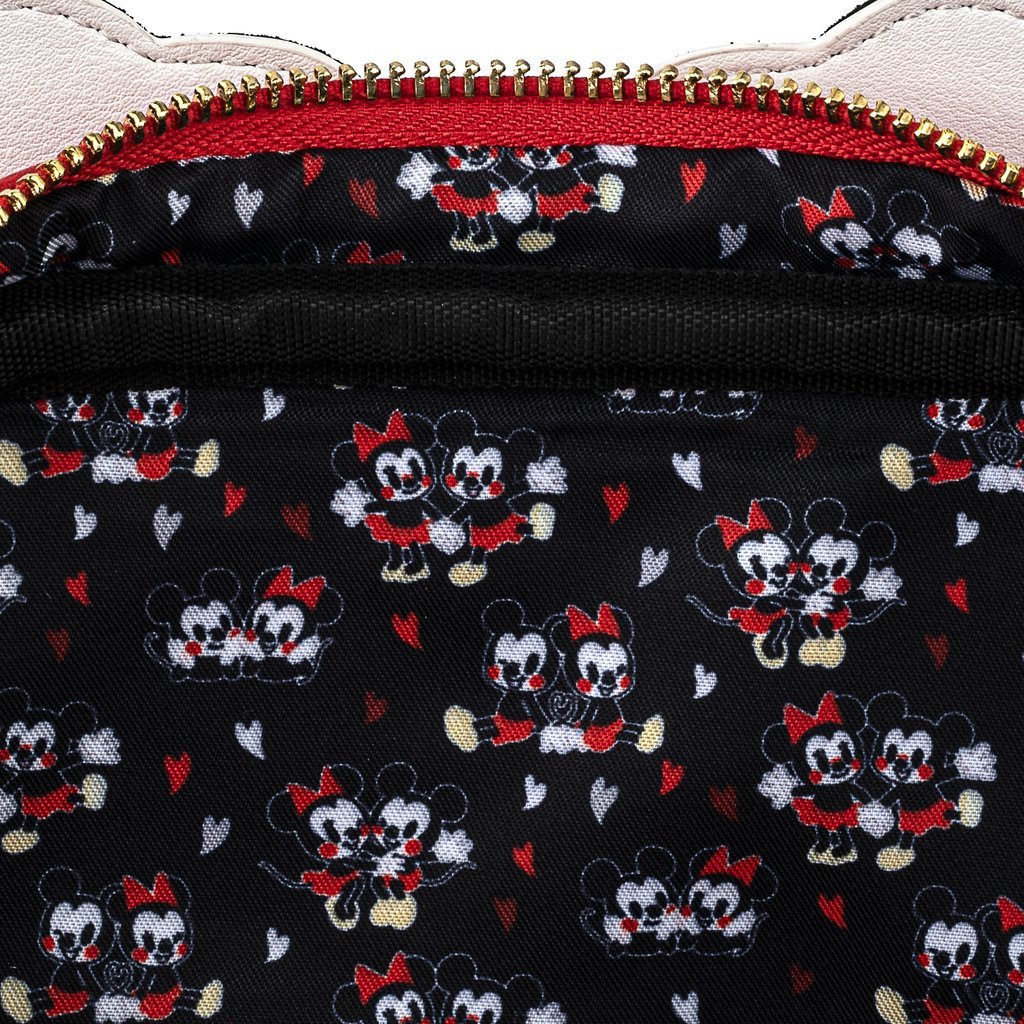 Loungefly x Disney Mickey Mouse Heart Handbag - GeekCore