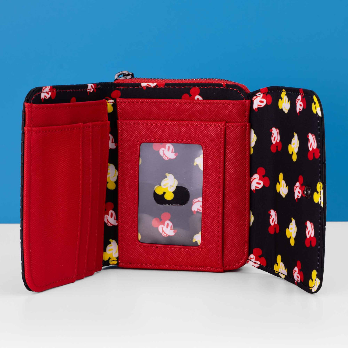 Loungefly x Disney Mickey Mouse Minimal AOP Wallet - GeekCore