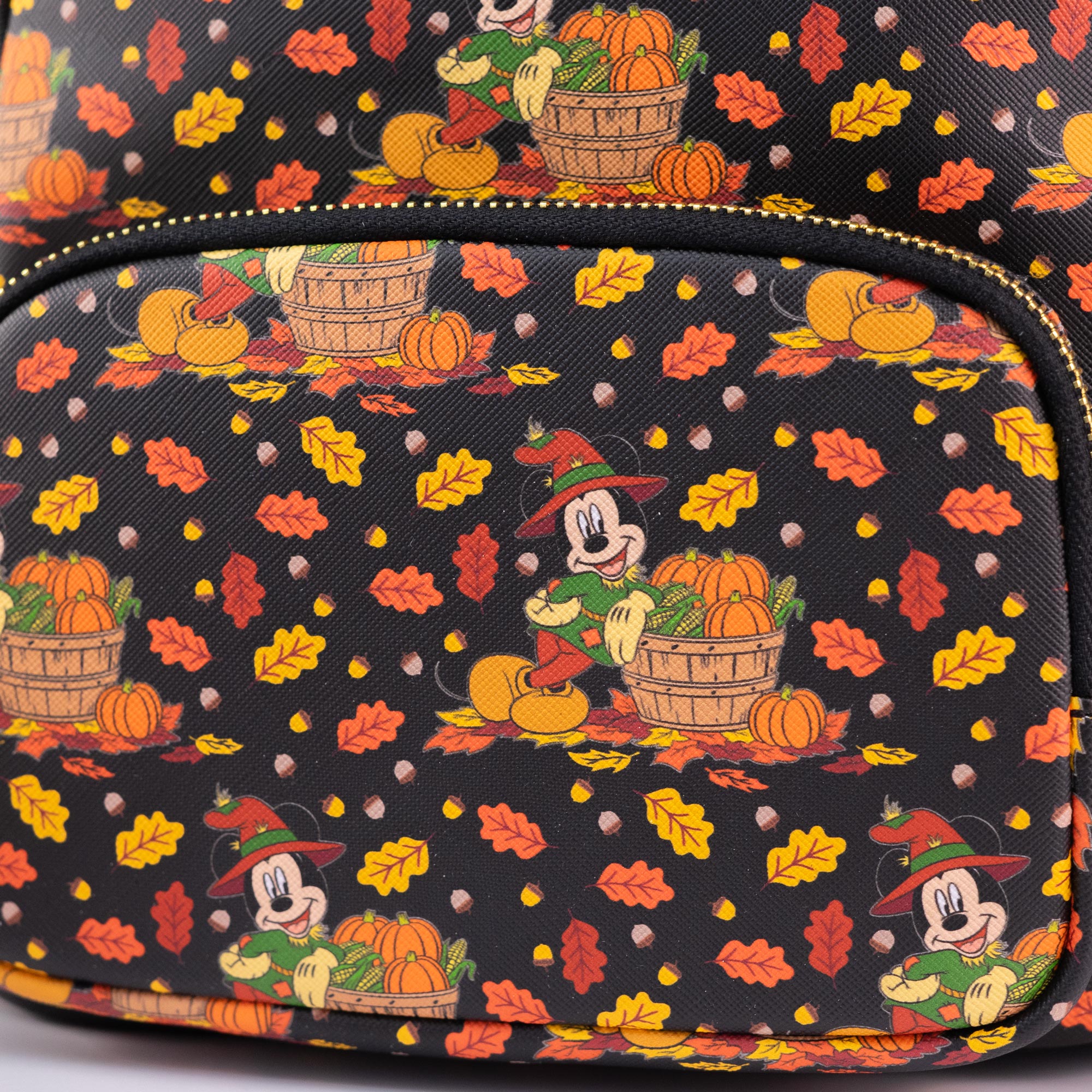 Loungefly x Disney Mickey Mouse Scarecrow AOP Mini Backpack - GeekCore