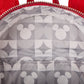 Loungefly x Disney Mickey Silhouette Burnout Red Mini Backpack - GeekCore