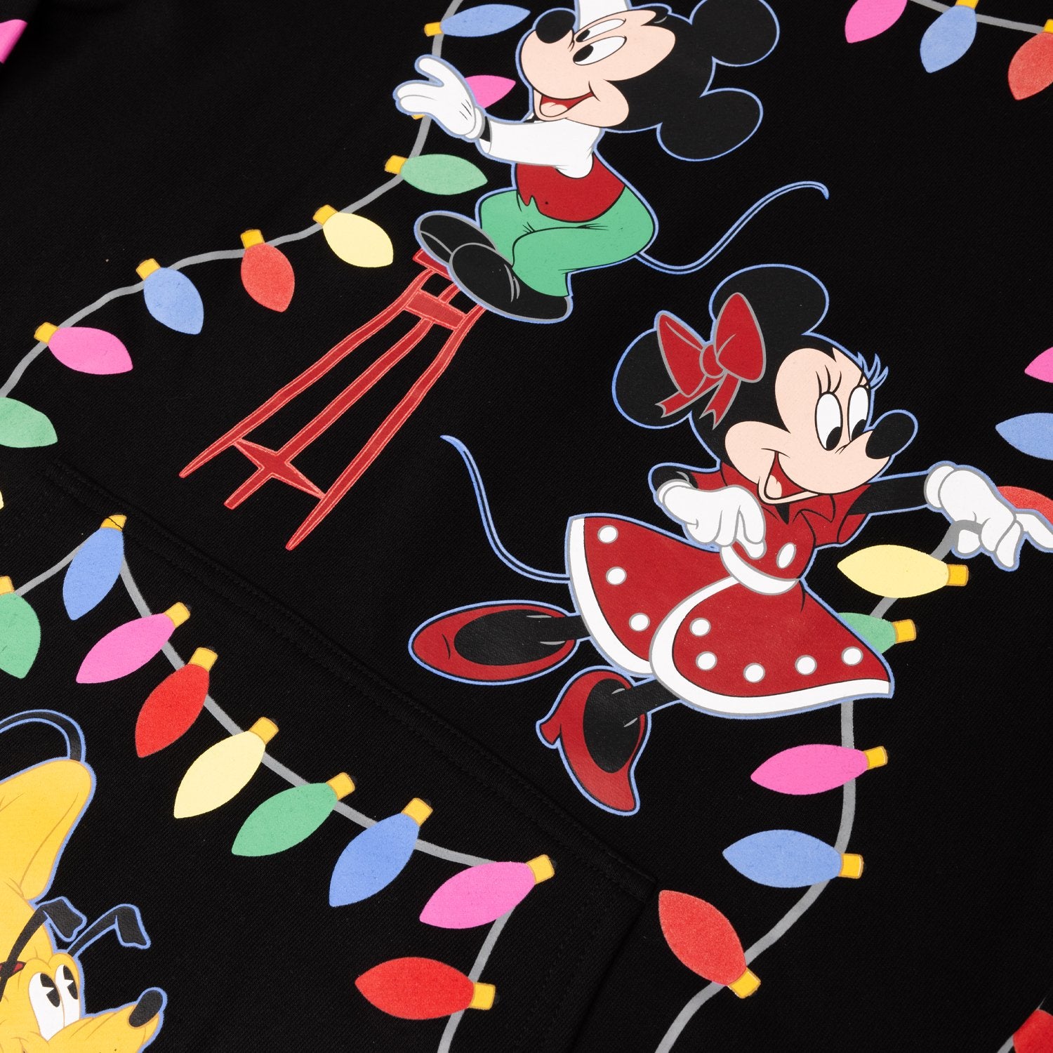 Loungefly x Disney Mickey's Light Up Decorations Hooded Sweatshirt - GeekCore