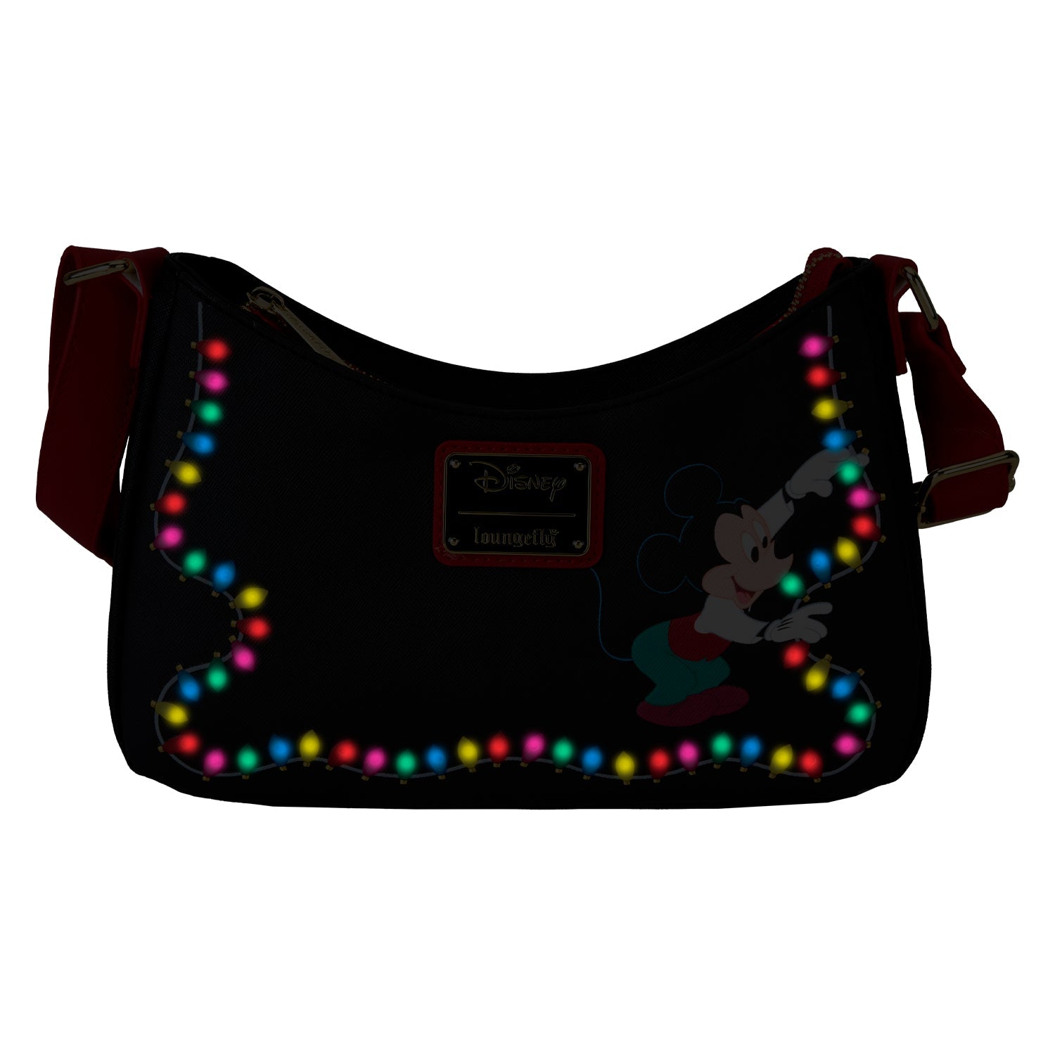 Loungefly x Disney Minnie And Daisy Light Up Decorations Crossbody Bag - GeekCore