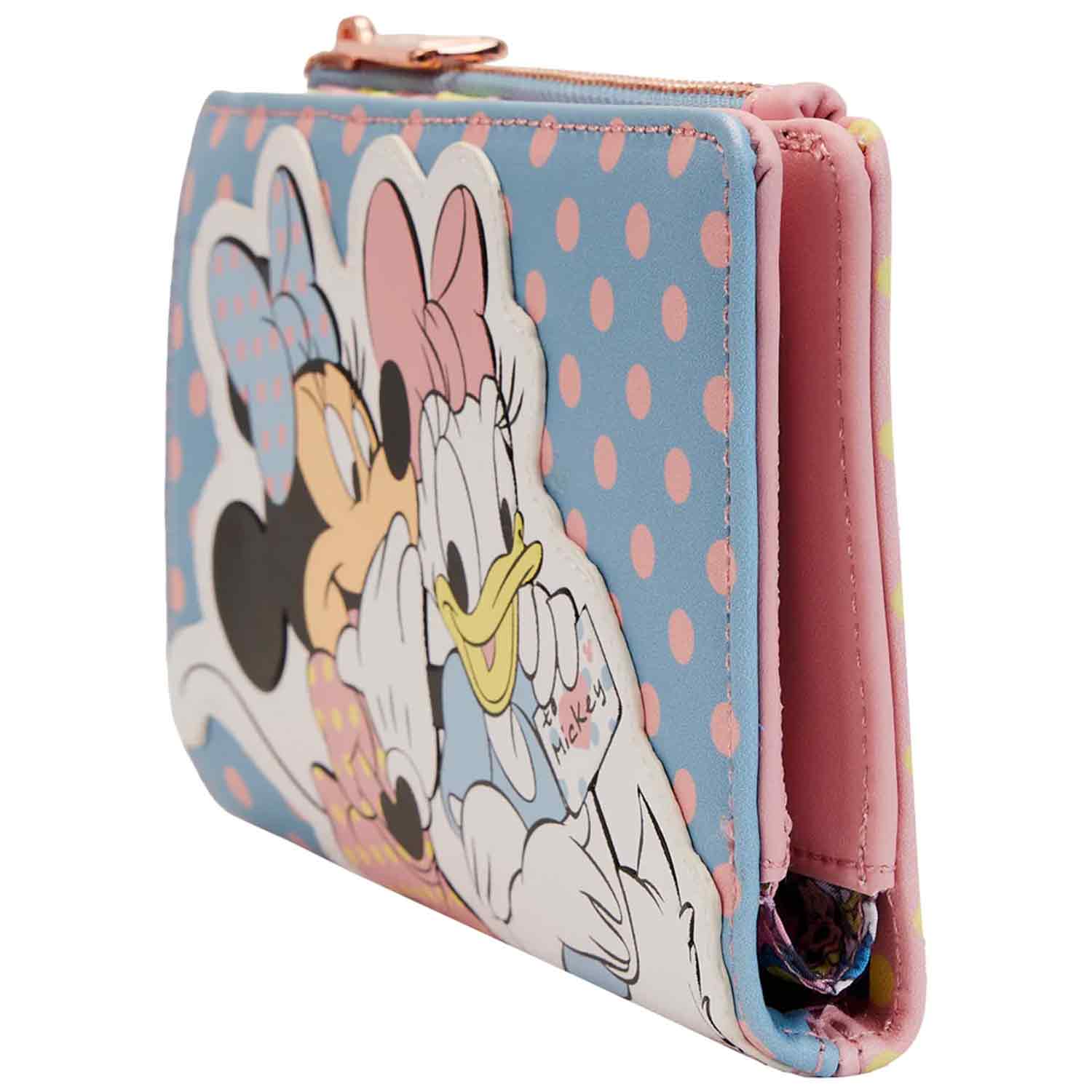 Loungefly x Disney Minnie and Daisy Pastel Polka Dot Purse - GeekCore