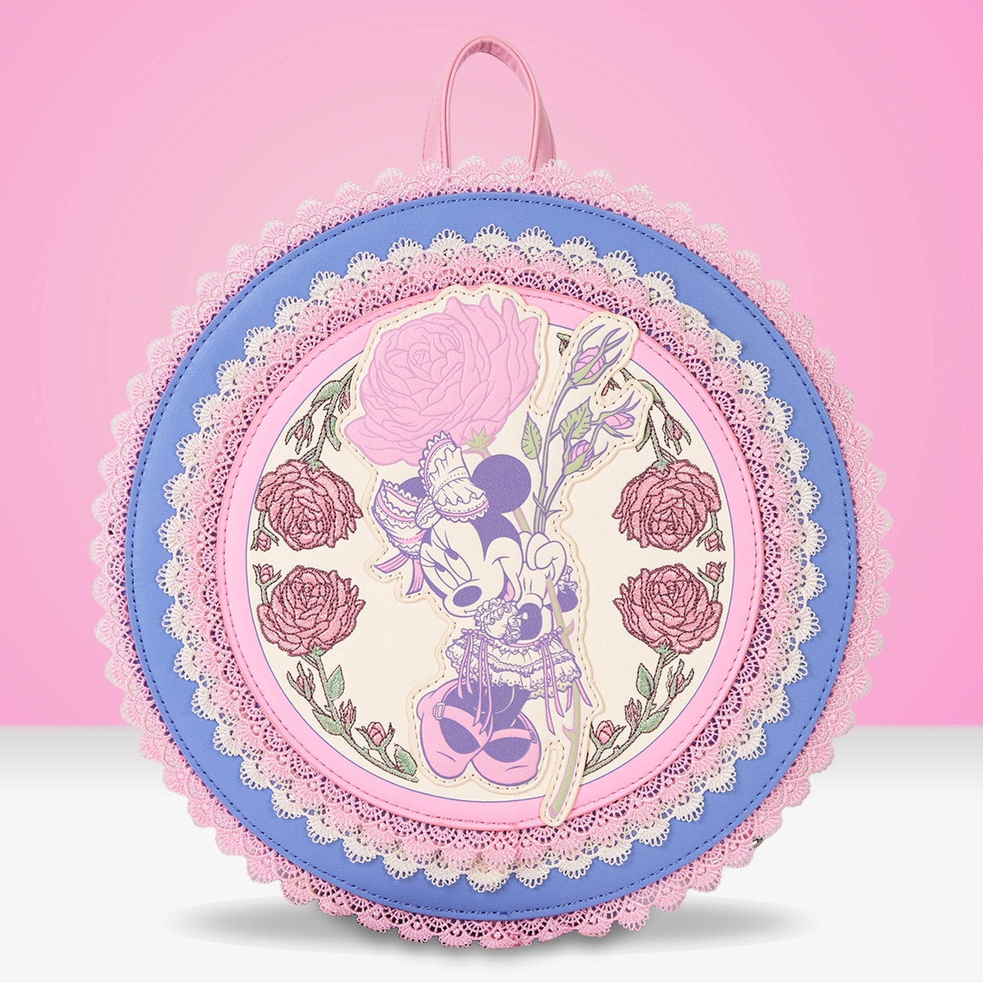 Loungefly x Disney Minnie Floral and Lace Mini Backpack - GeekCore