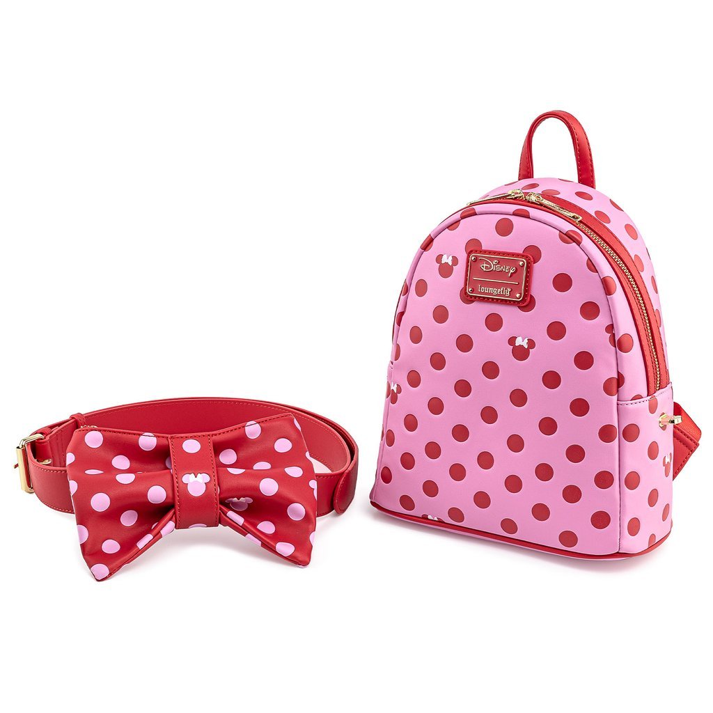 Loungefly x Disney Minnie Mouse 2 in 1 Mini Backpack/Waist Pack - GeekCore