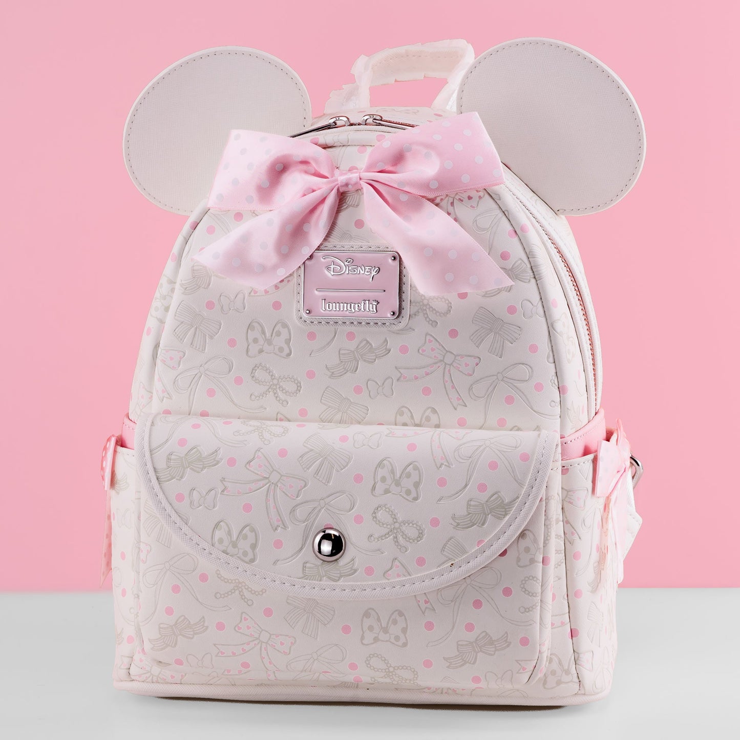 Loungefly x Disney Minnie Mouse Coquette Bow Mini Backpack - GeekCore