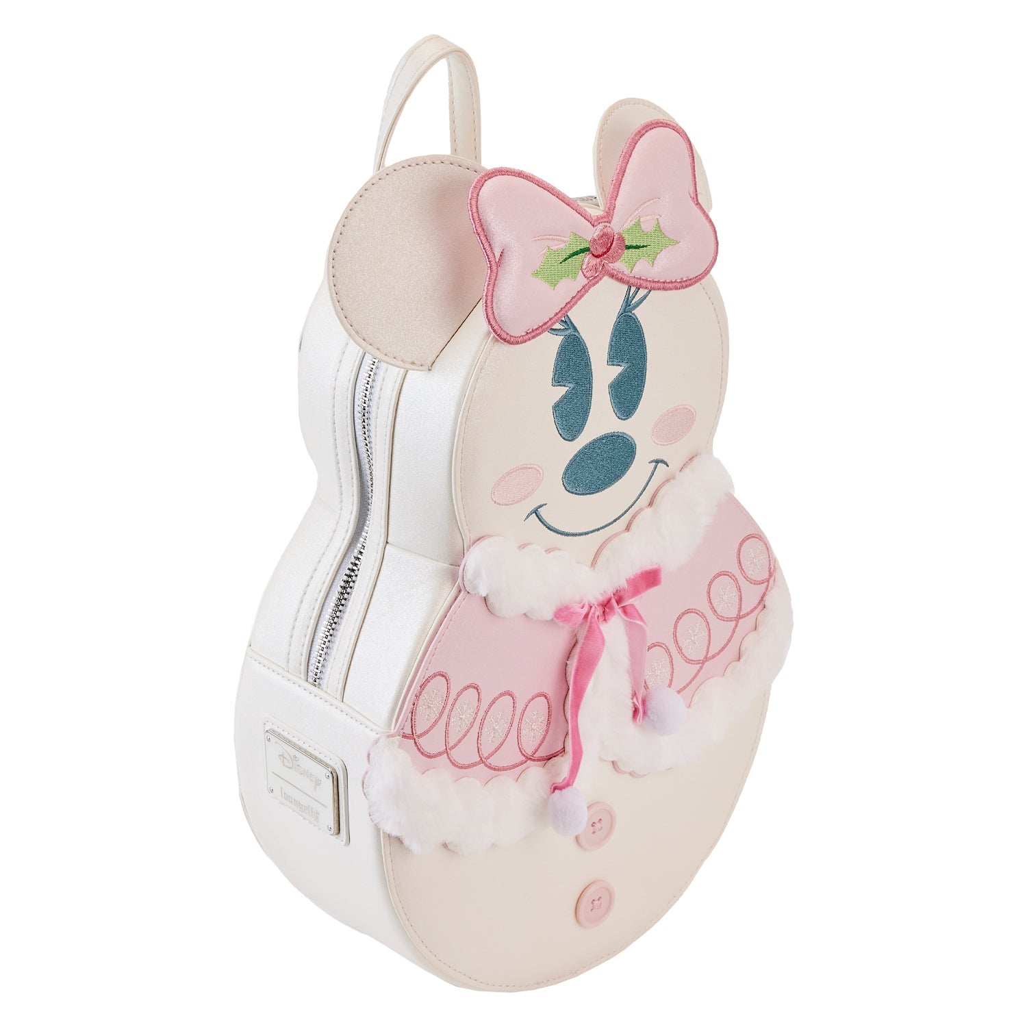 Loungefly x Disney Minnie Mouse Figural Snowman Mini Backpack - GeekCore