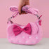 Loungefly x Disney Minnie Mouse Hearts Strawberry Scented Sherpa Crossbody Bag - GeekCore