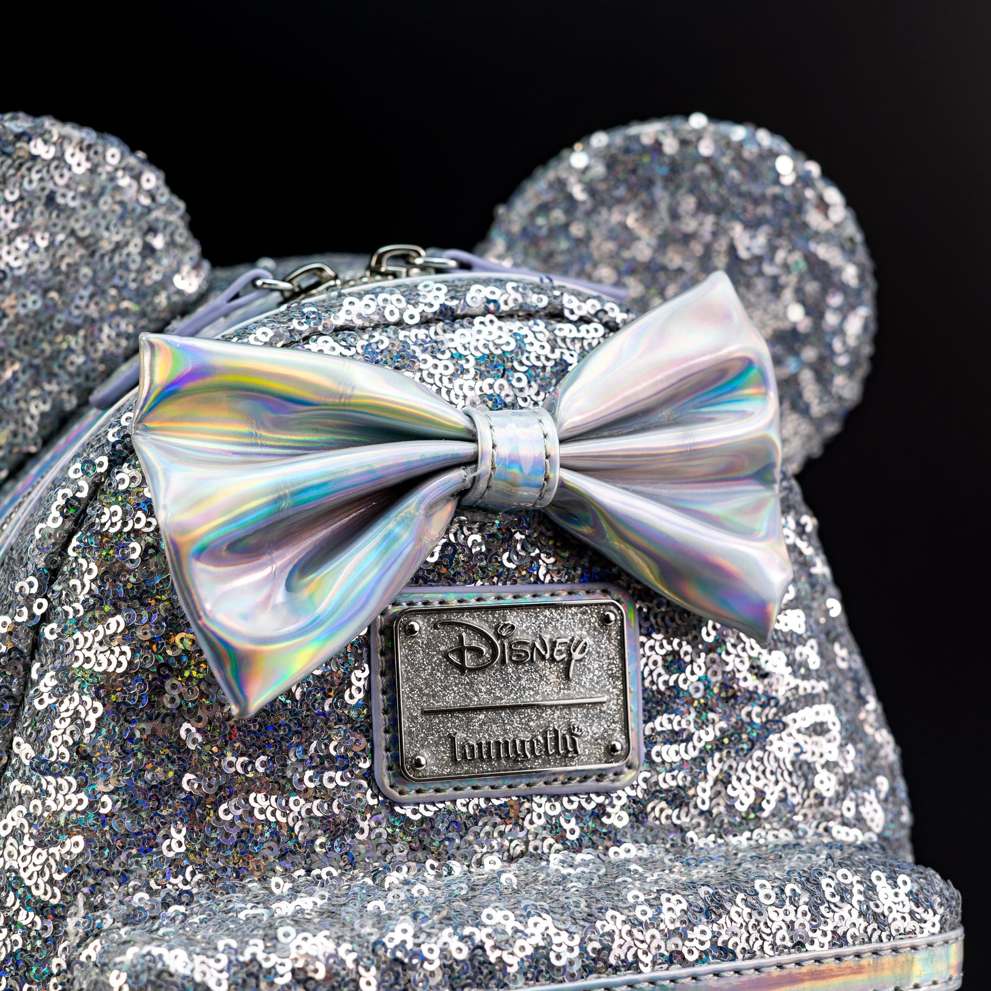 Loungefly x Disney Minnie Mouse Holographic Sequin Mini Backpack - GeekCore