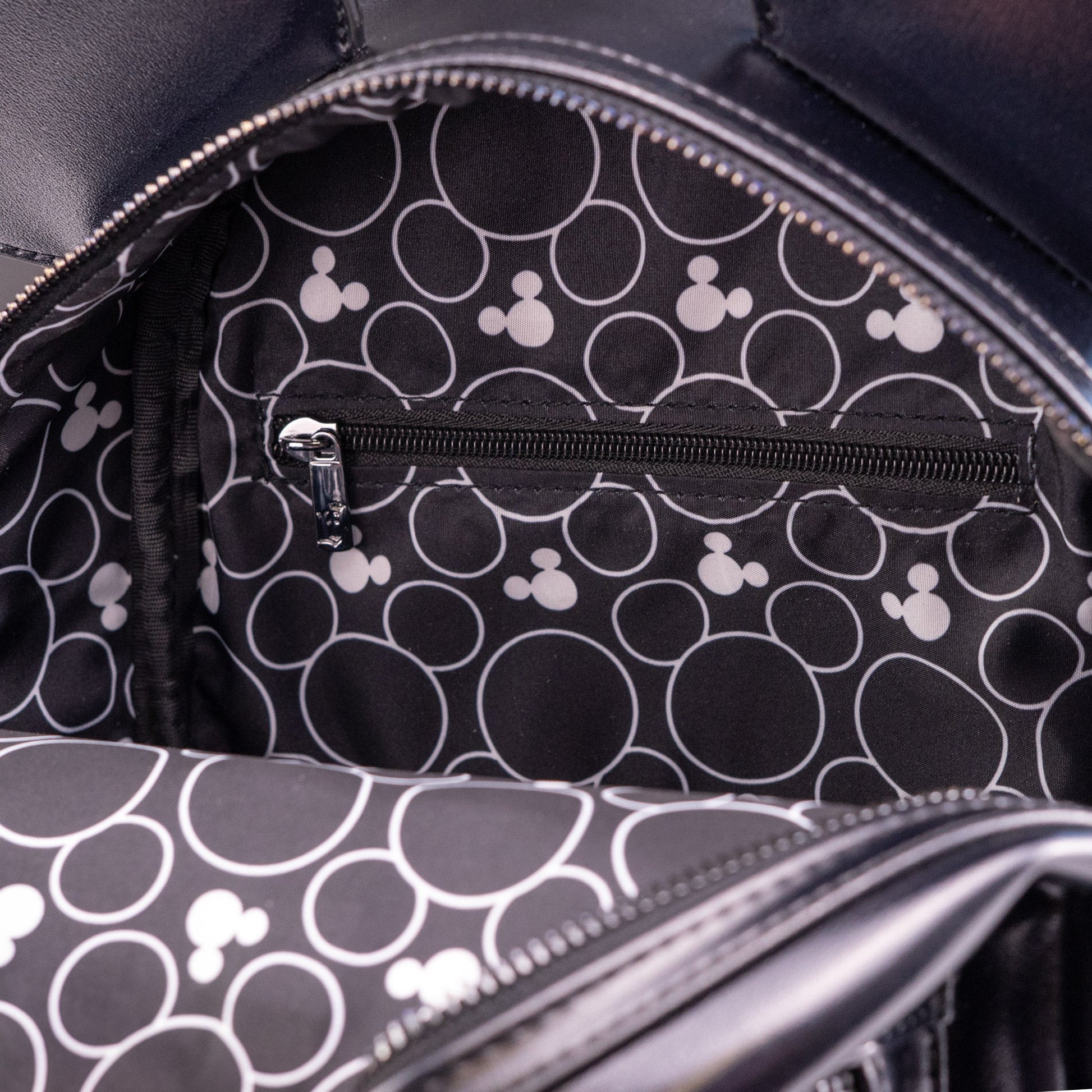 Loungefly x Disney Minnie Mouse Midnight Black Quilted Mini Backpack - GeekCore